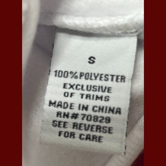 Rue 21 - Men's Long Sleeve Hooded Sweatshirt - White - Small - Picture 8 of 15